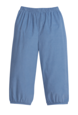 Little English LEF25 Hartford Plaid Peter Pan/Stormy Blue Corduroy Banded Pant