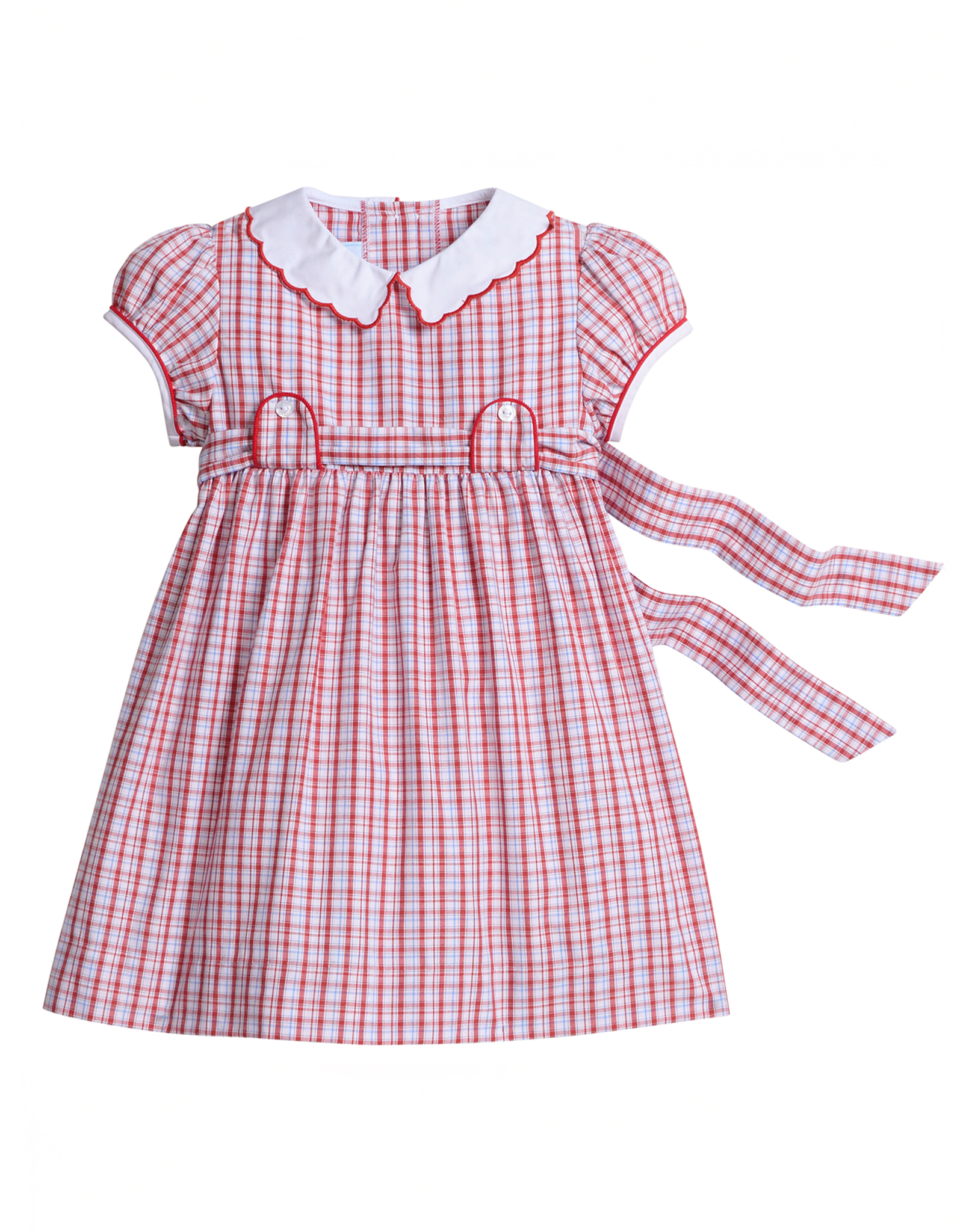 Little English LEF25 Bibie Dress Hartford Plaid