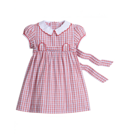 Little English Bibie Dress Hartford Plaid
