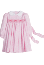 Little English LEF25 Smocked Natalie Dress Pink Vinings