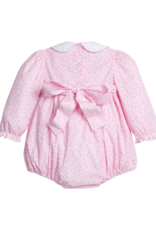 Little English LEF25 Smocked Natalie Bubble Pink Vinings
