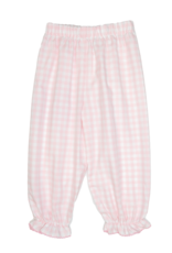 Delaney 168 Pink Check Smocked Pant Set