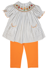 Delaney 143 Fall Smocked Pant Set