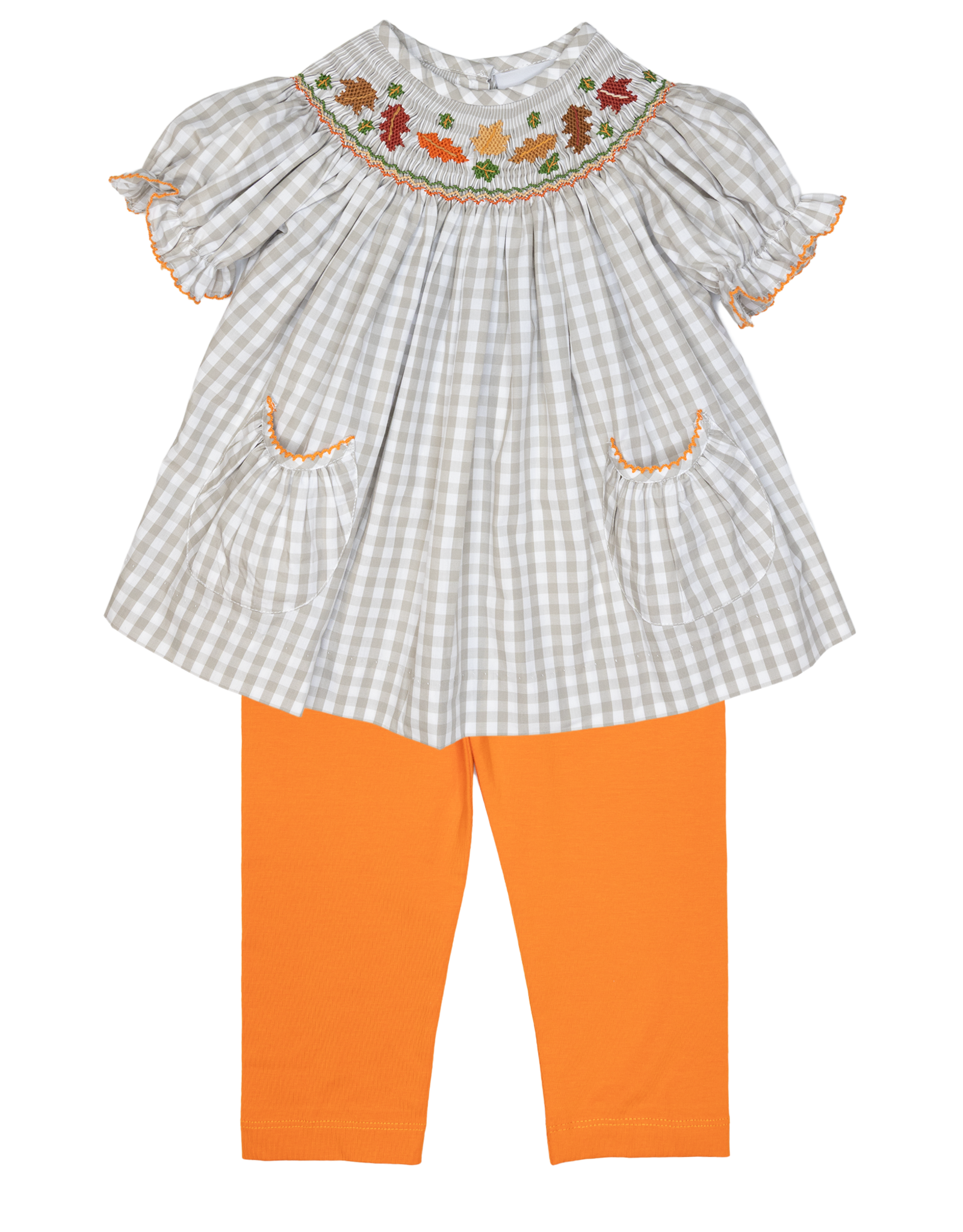 Delaney 143 Fall Smocked Pant Set