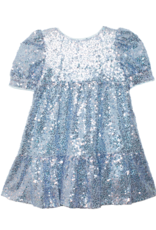Isobella and Chloe 7558BE Starry Blue Dress