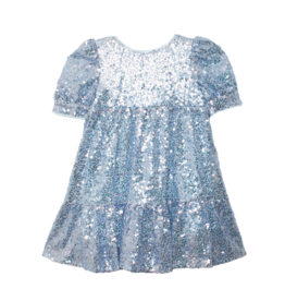 Isobella and Chloe Starry Blue Dress