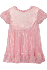 Isobella and Chloe 7535PK Pink Glitter Glitz Dress
