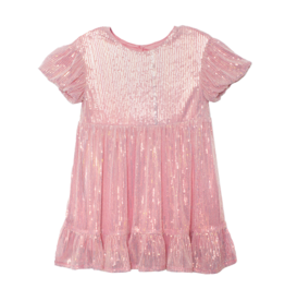 Isobella and Chloe Pink Glitter Glitz Dress
