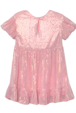 Isobella and Chloe 7535PK Pink Glitter Glitz Dress