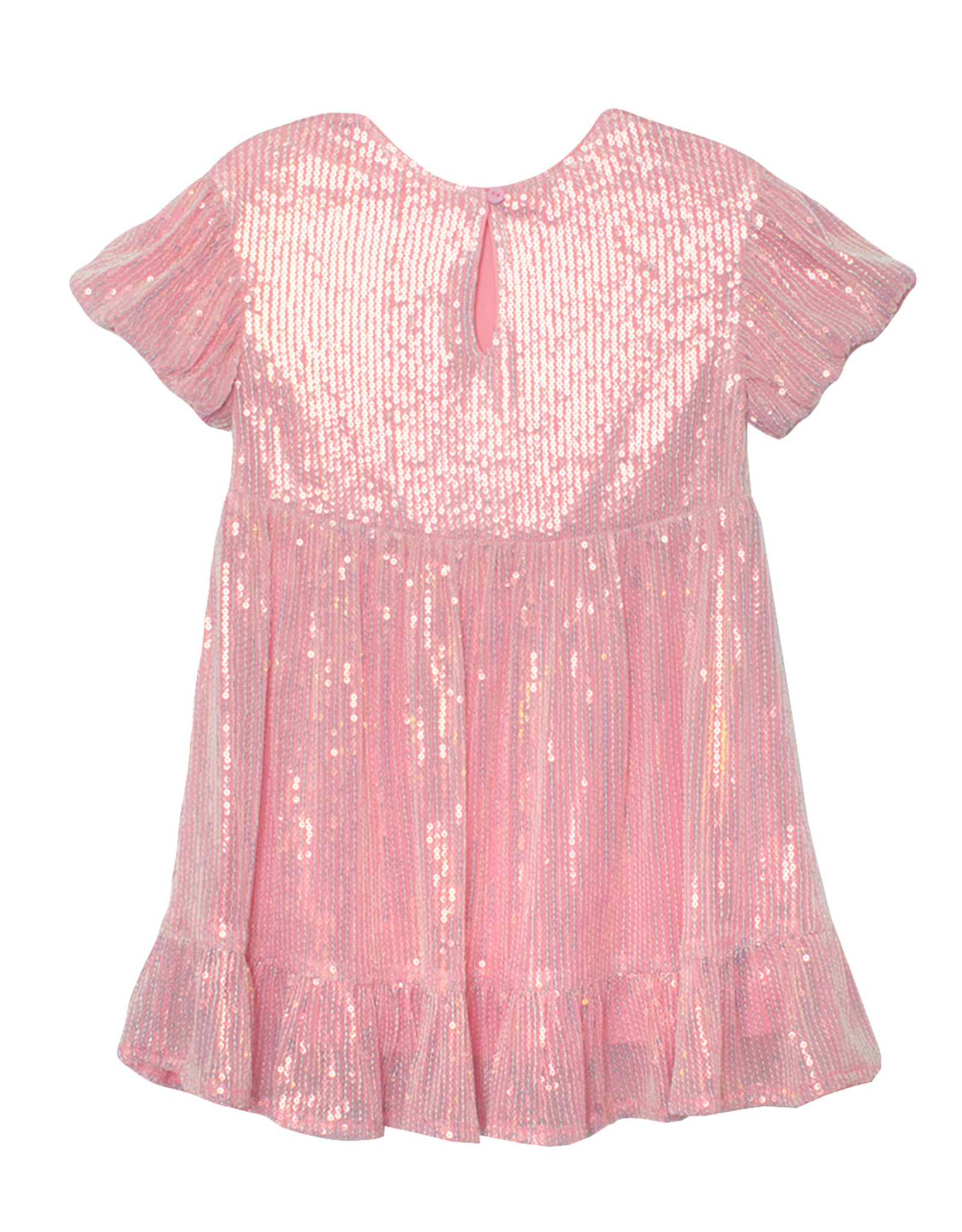 Isobella and Chloe 7535PK Pink Glitter Glitz Dress