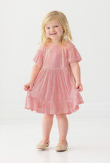 Isobella and Chloe 7535PK Pink Glitter Glitz Dress
