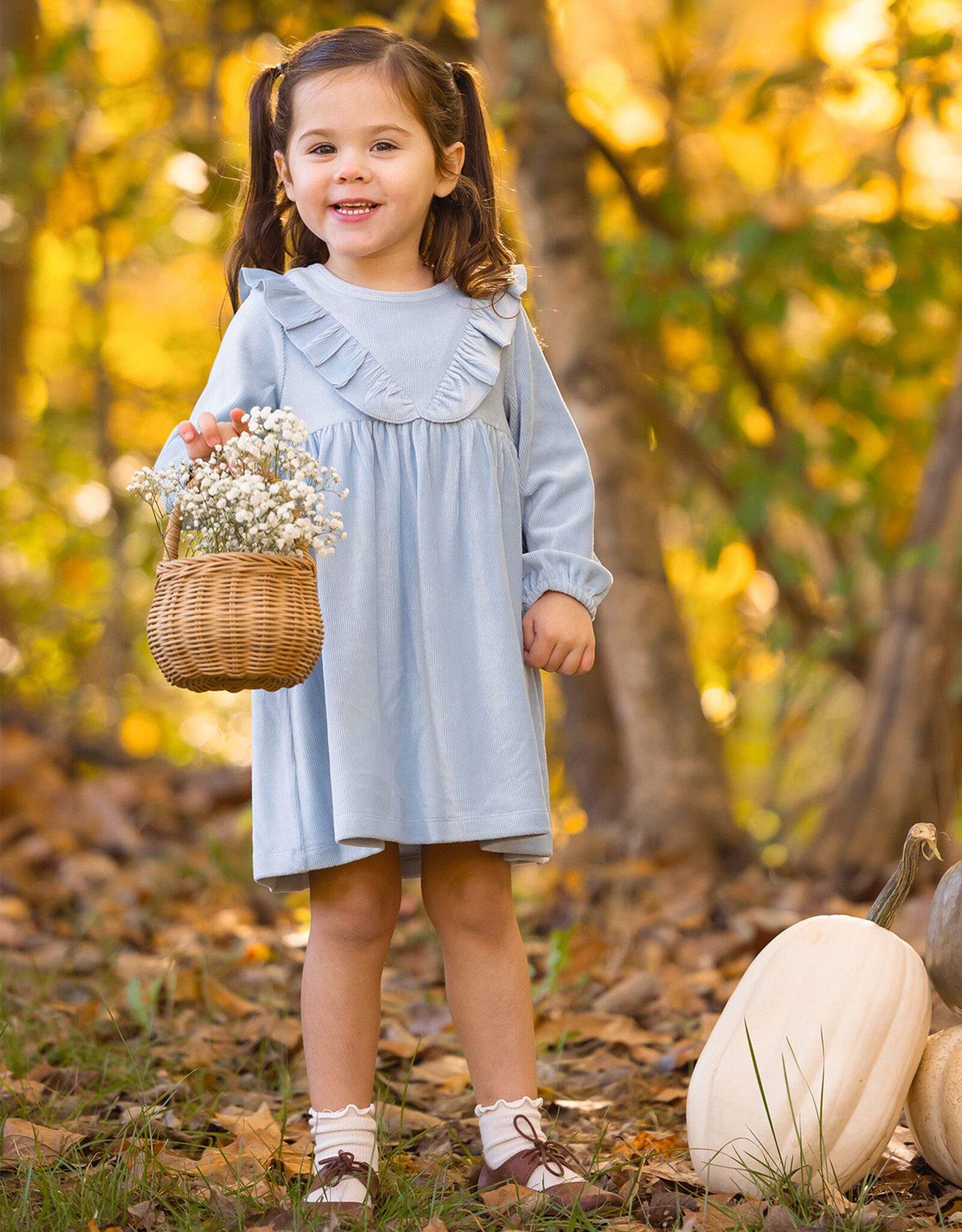 Mabel and Honey 7410BE Blue Blair Dress