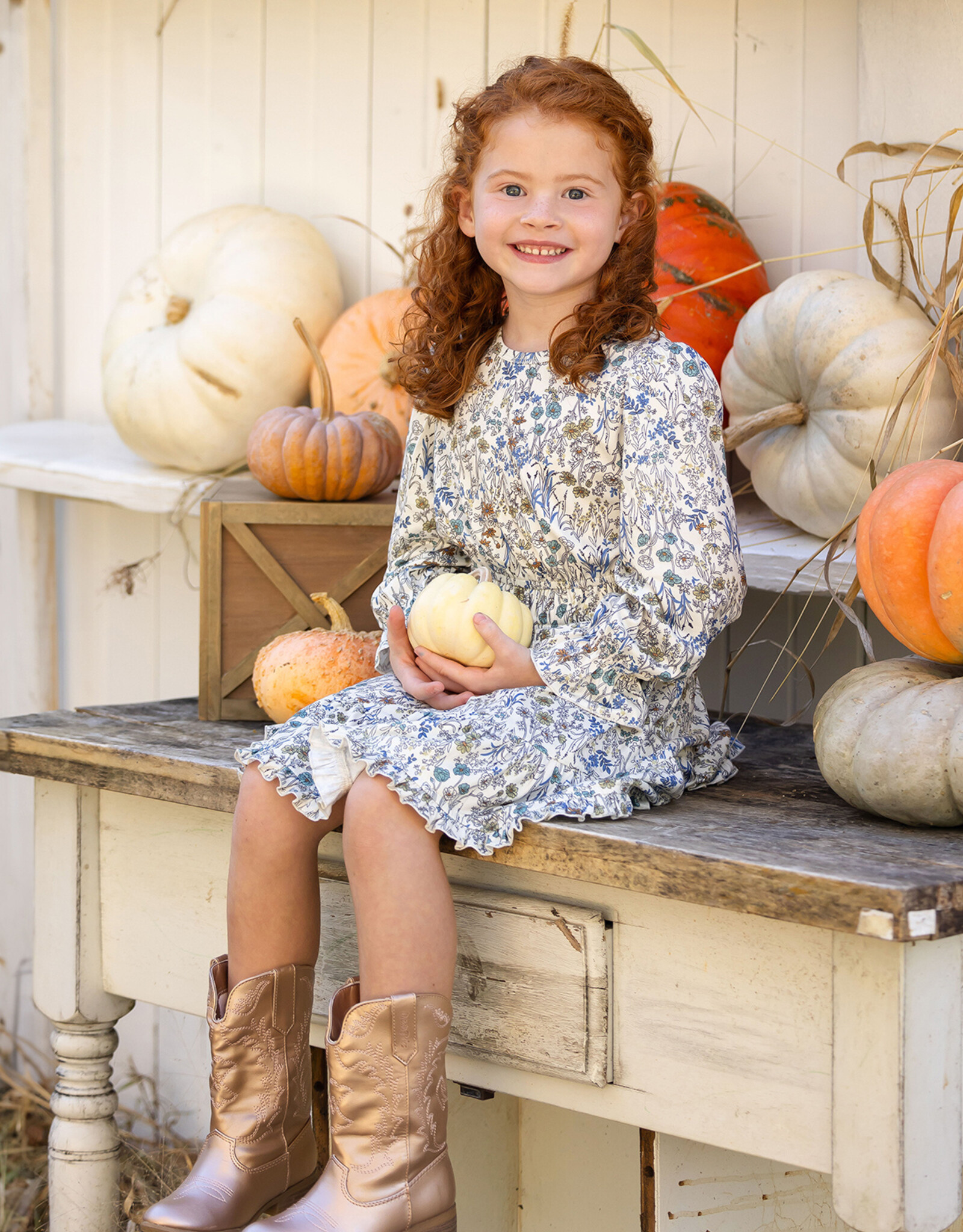 Mabel and Honey 7452 BE Blue Brooklyn Dress