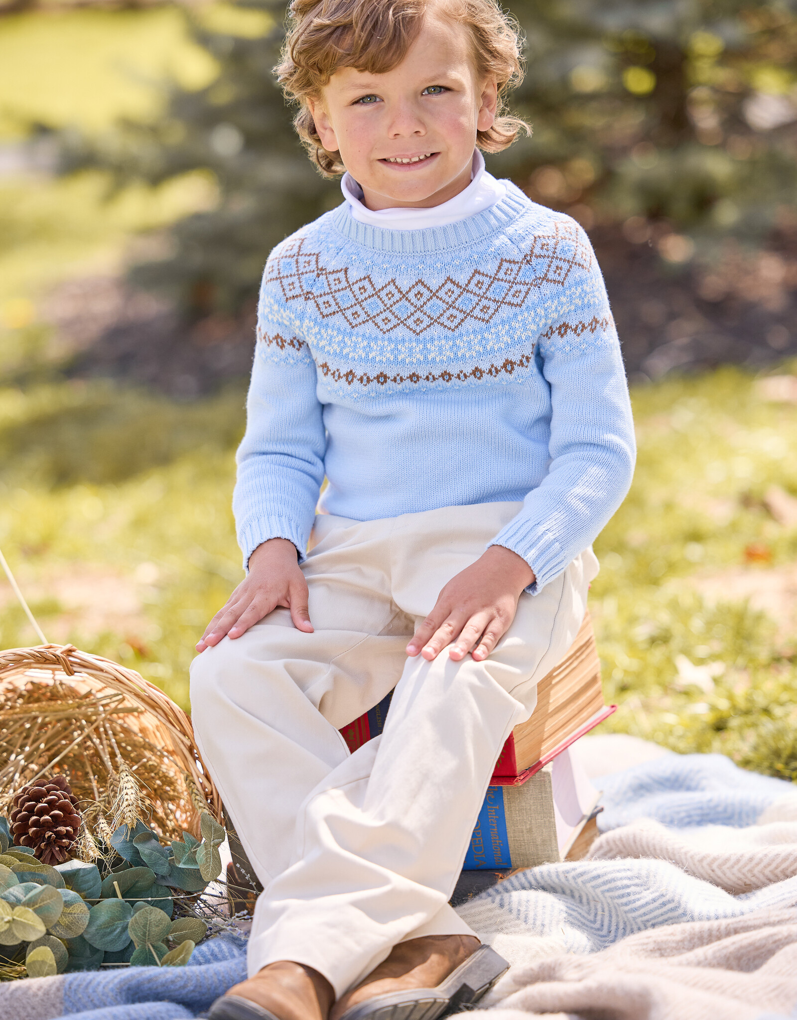 Little English LEF25 Winthrop Fair Isle Sweater