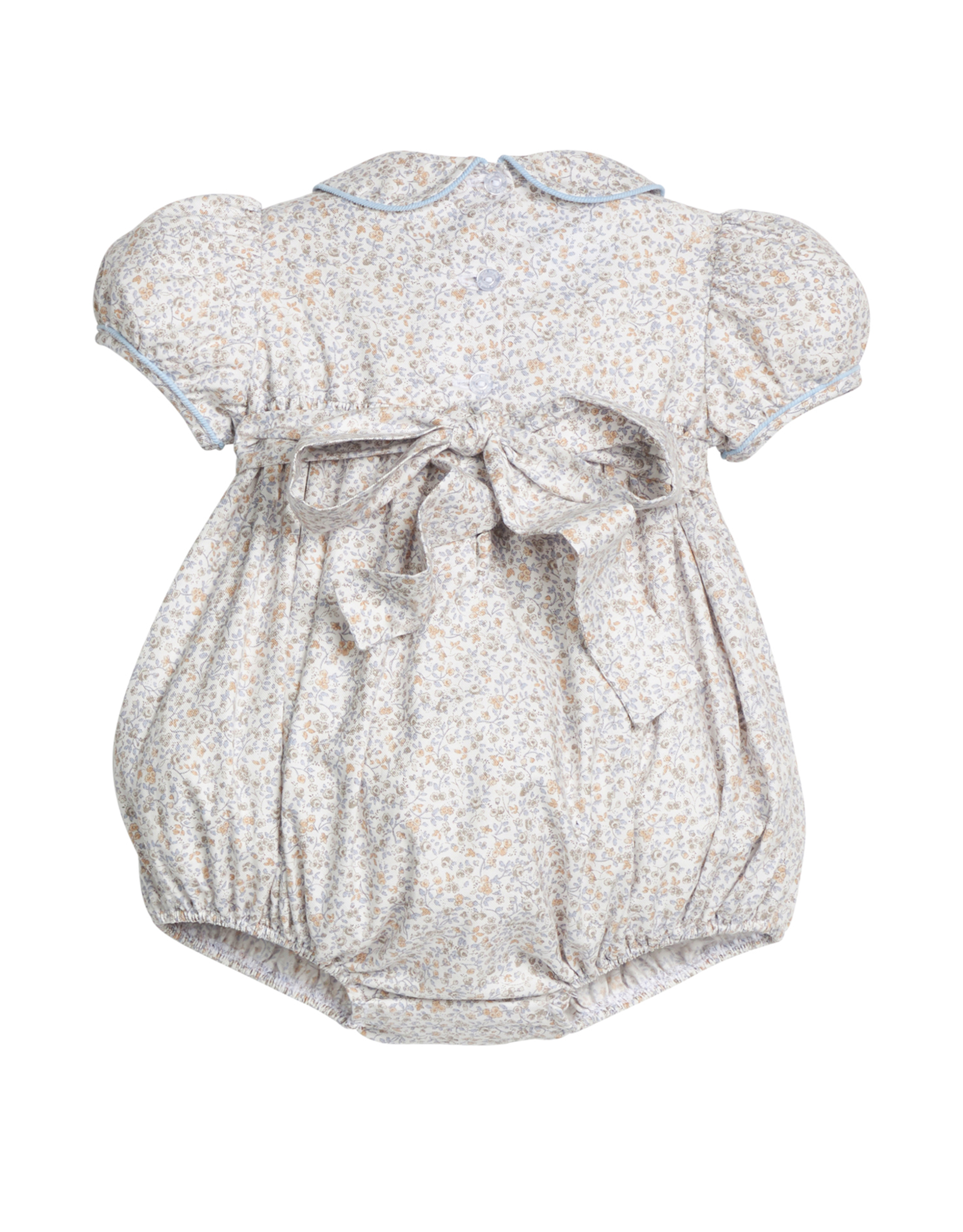 Little English LEF25 Smocked Peter Pan Bubble Winthrop Floral