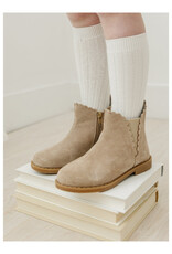 L'Amour F882 Nicola Chelsea Boot Sand Suede