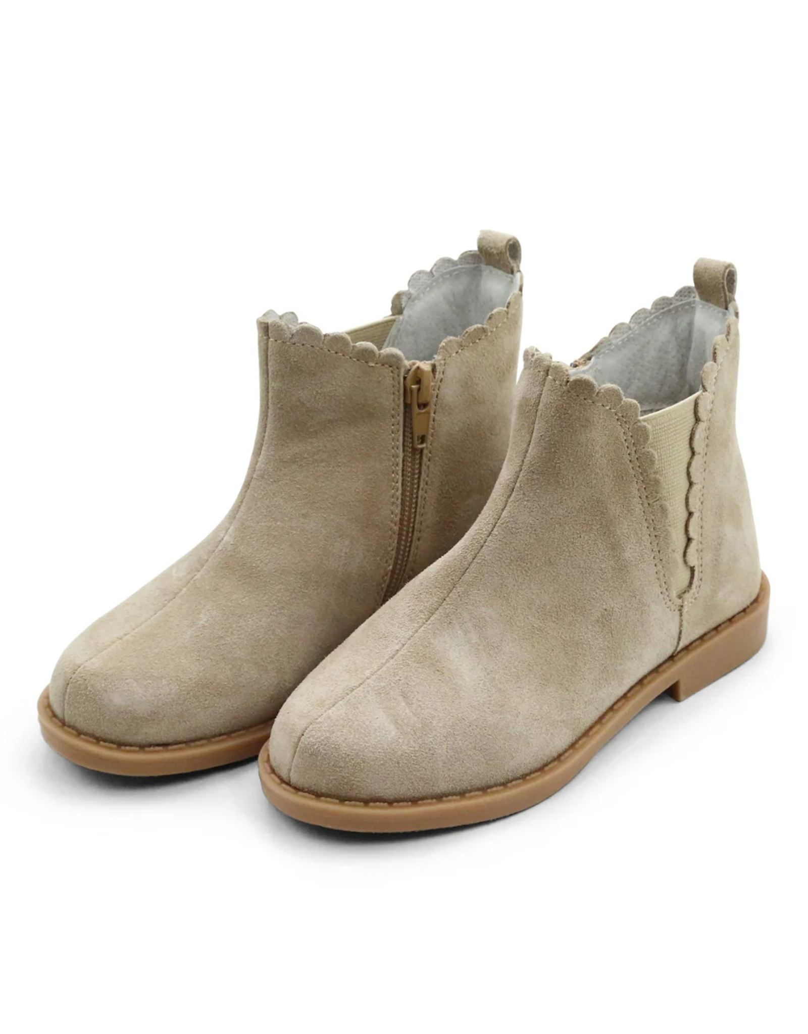 L'Amour F882 Nicola Chelsea Boot Sand Suede