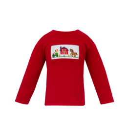 Anavini Farm Smocked Shirt