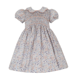 Anavini Juliette Blue Liberty Print Dress
