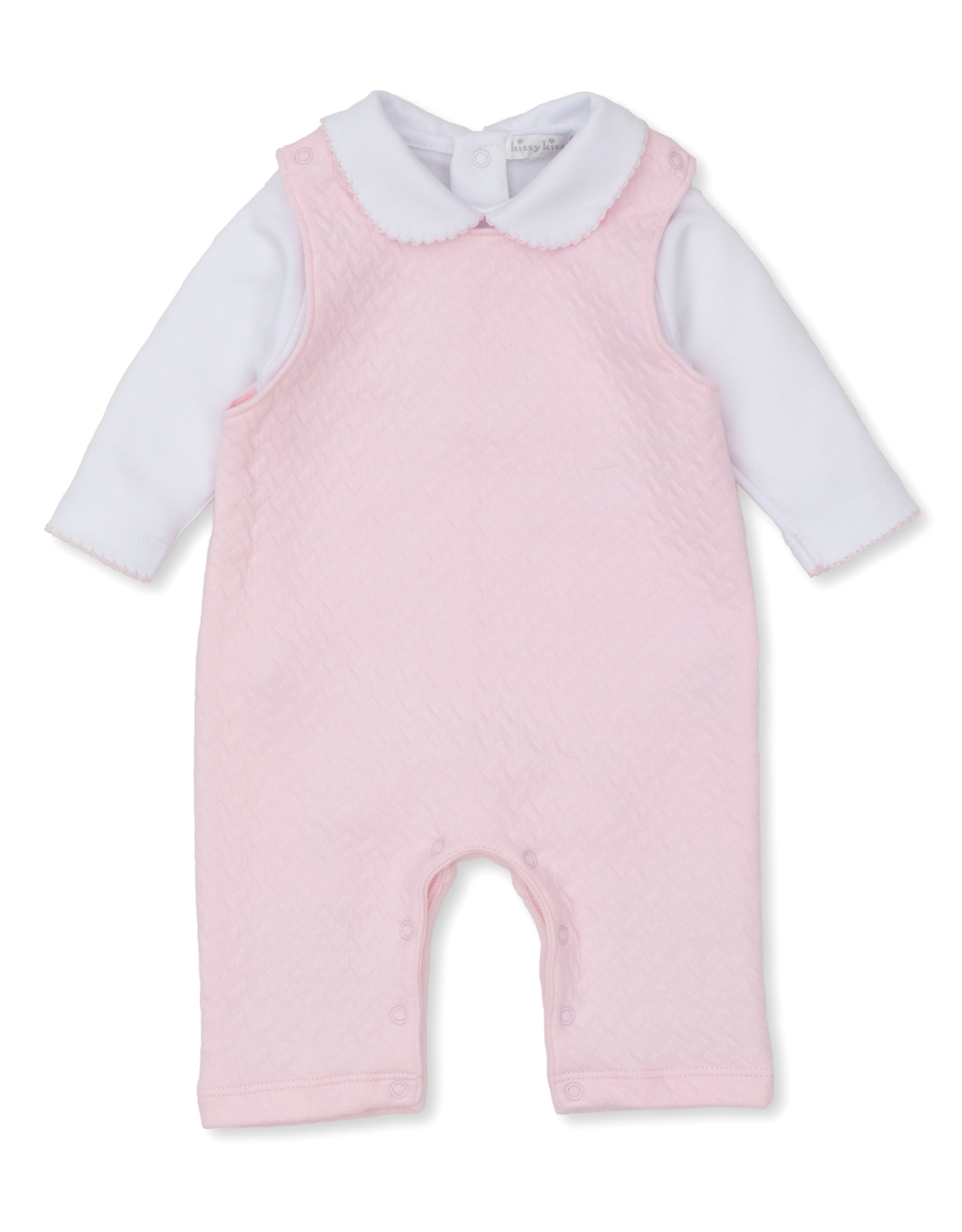 Kissy Kissy F25 Jacquard Overall Set Pink