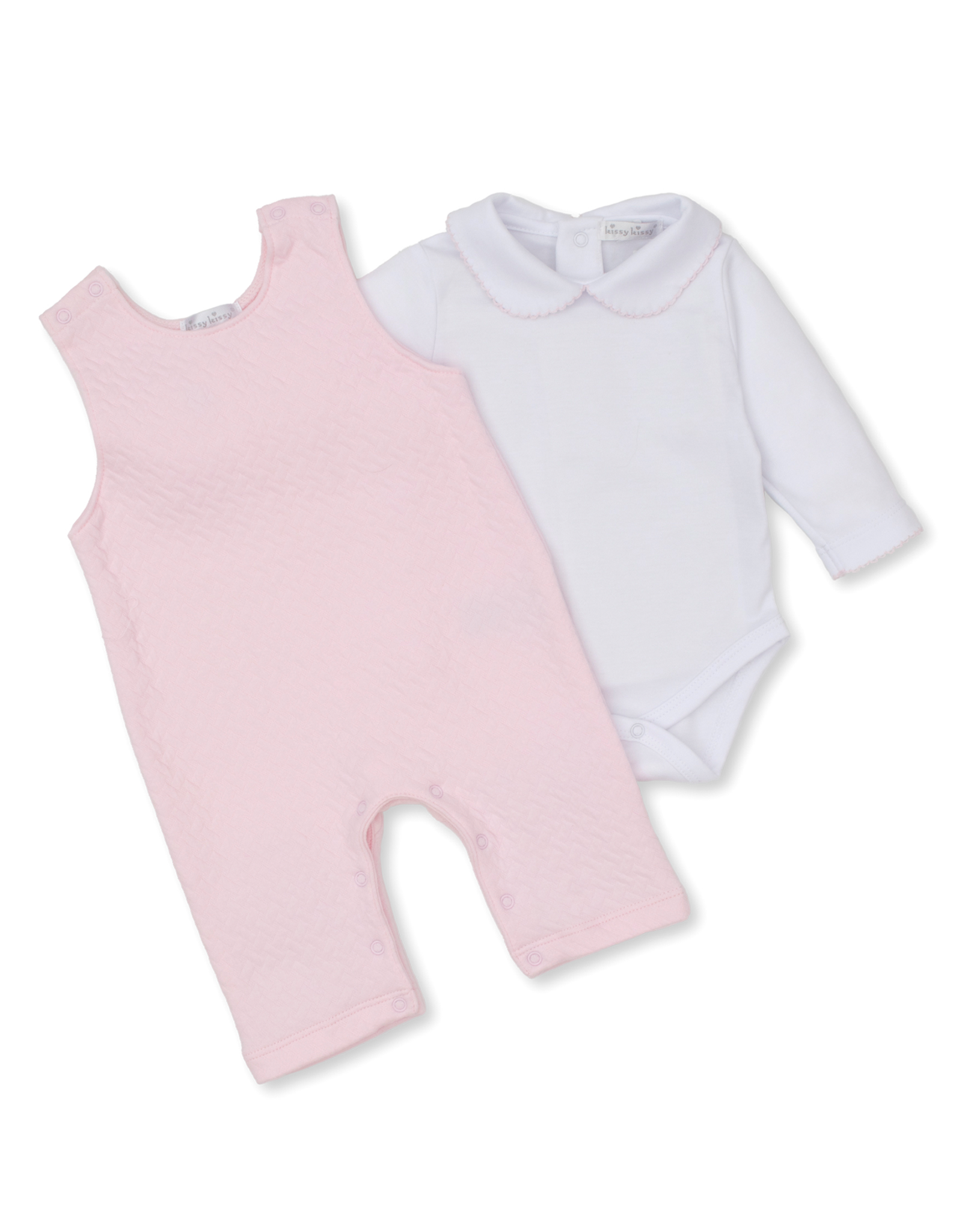 Kissy Kissy F25 Jacquard Overall Set Pink