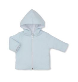 Kissy Kissy Jacquard Zip Jacket Blue