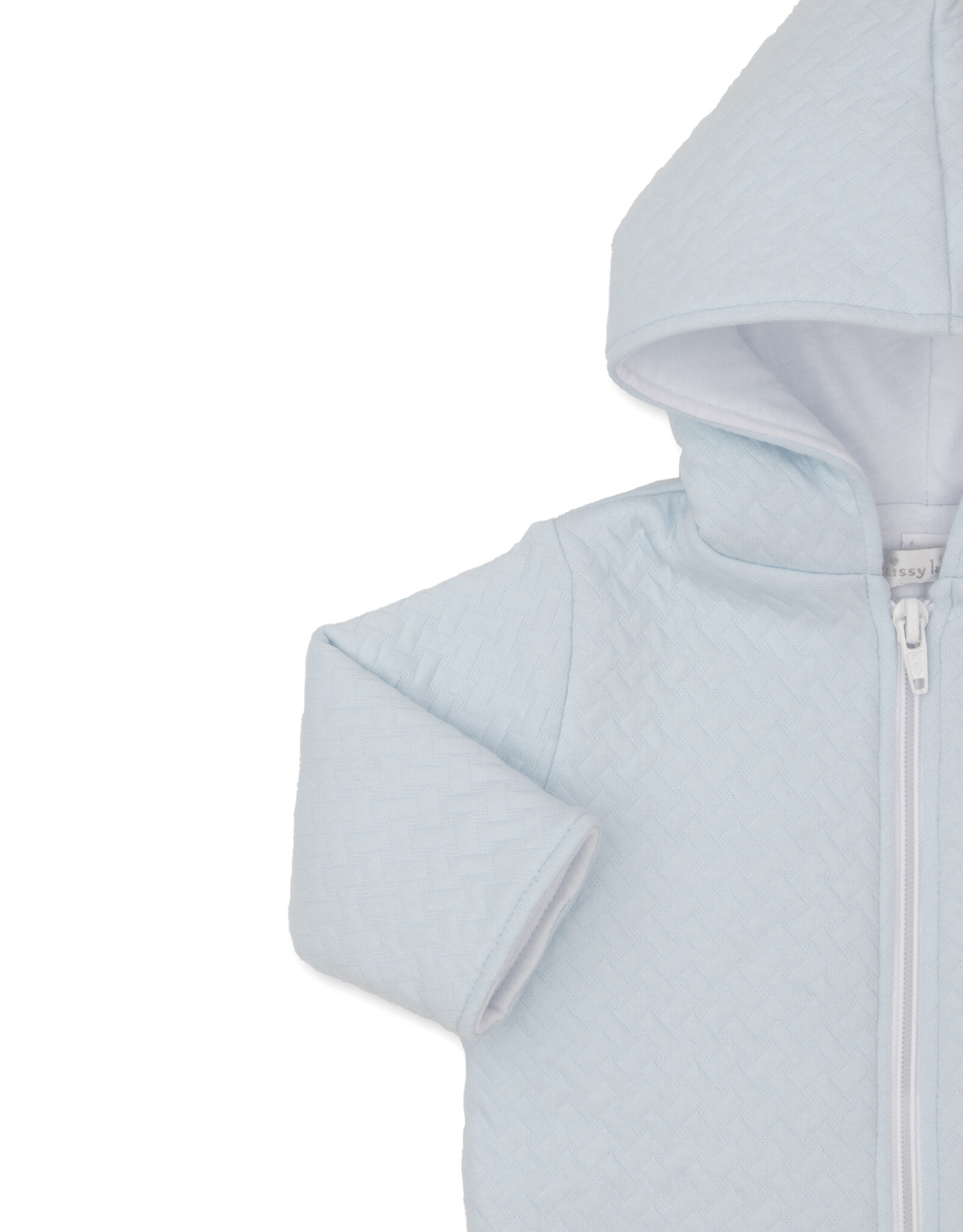 Kissy Kissy F25 Jacquard Zip Jacket Blue