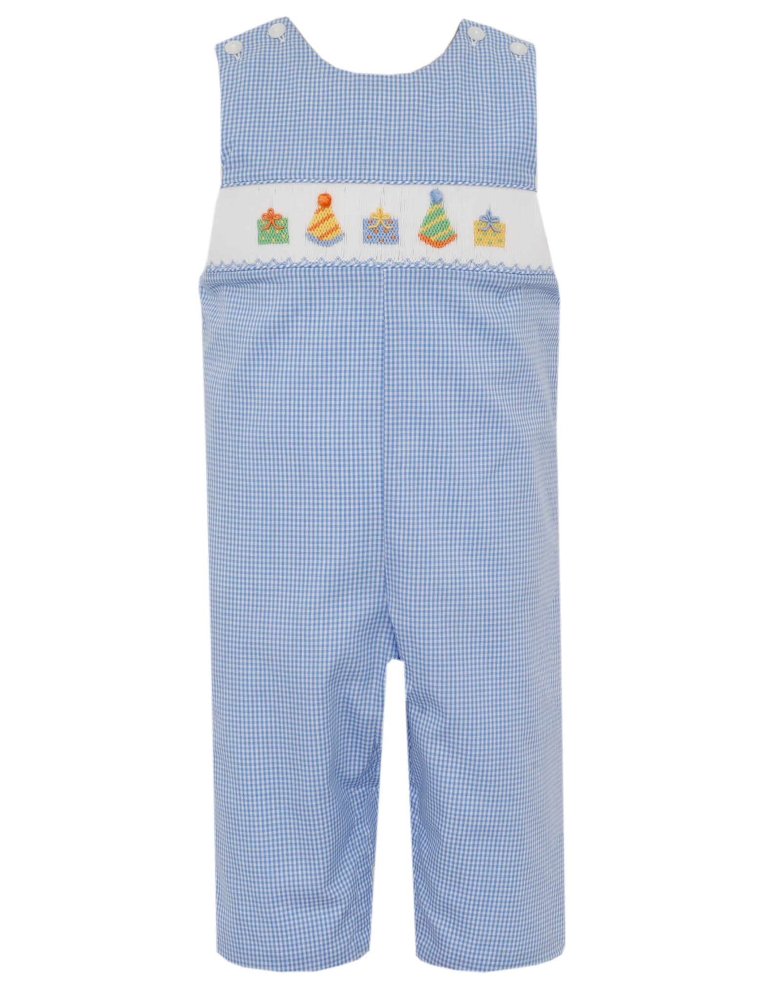 Petit Bebe 125K Birthday Smocked Jon Jon