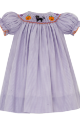 Petit Bebe 122A Halloween Smocked Bishop Dress