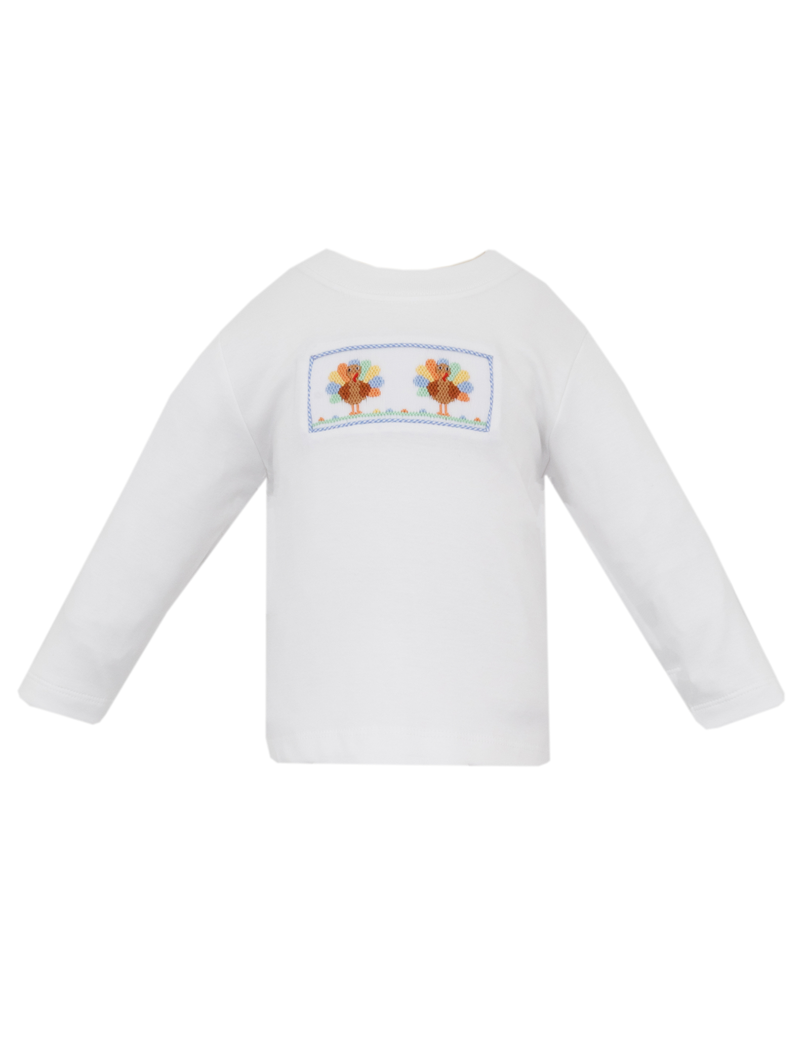 Petit Bebe 121P Turkey Smocked Shirt