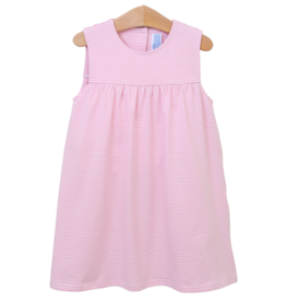 Trotter Street Kids (Size 4) Light Pink Stripe Jillian Jumper