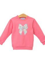 Trotter Street Kids TSF25 French Terry Bows Pullover