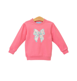 Trotter Street Kids French Terry Bows Pullover