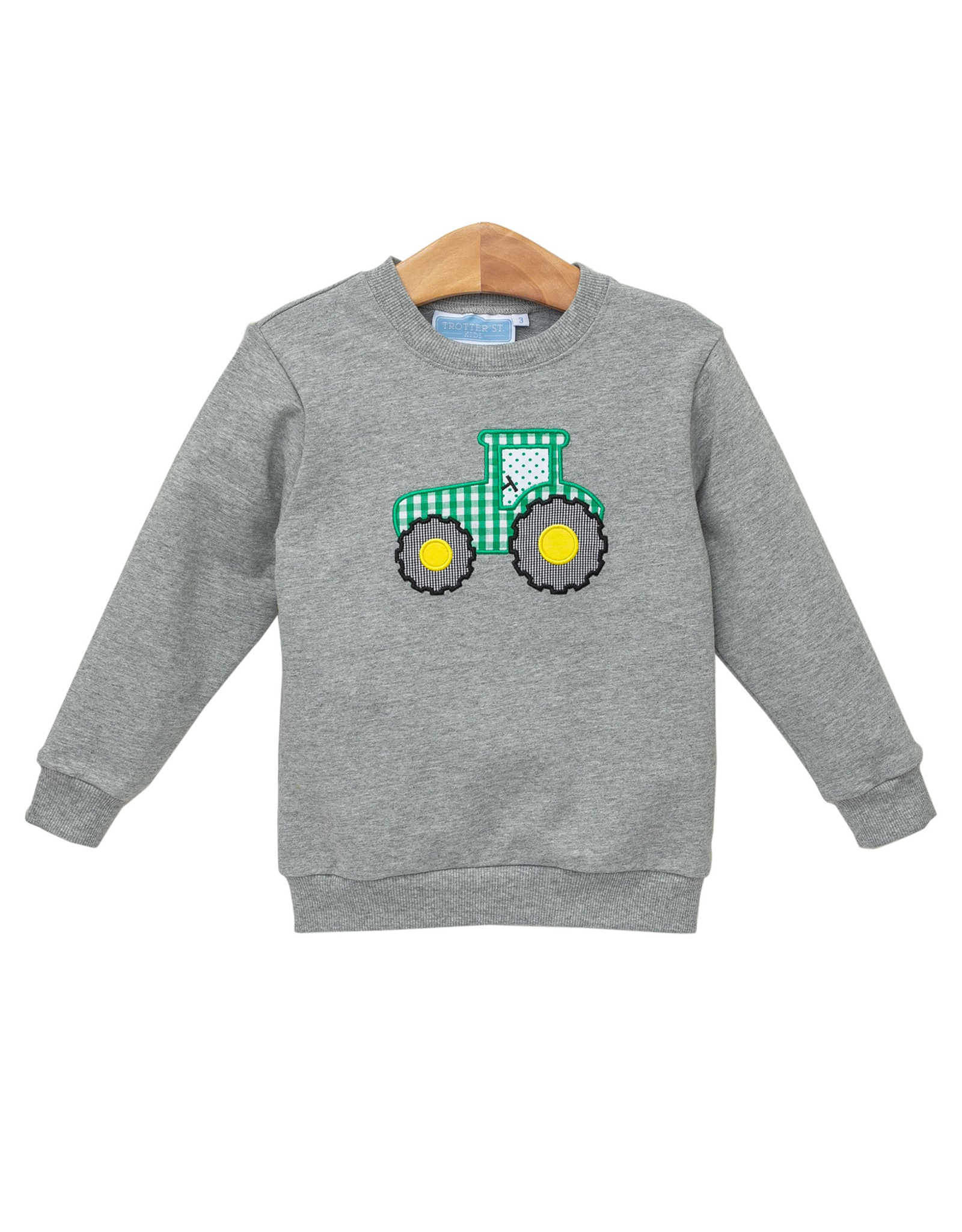 Trotter Street Kids TSF25 French Terry Tractor Pullover