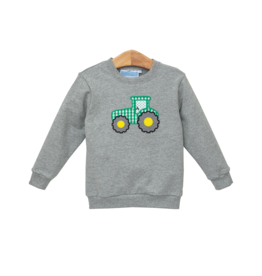 Trotter Street Kids French Terry Tractor Pullover