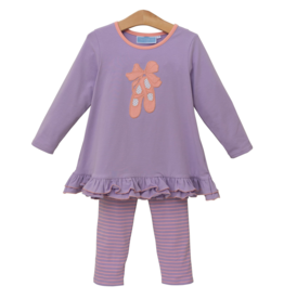 Trotter Street Kids Ballet Slipper Pant Set