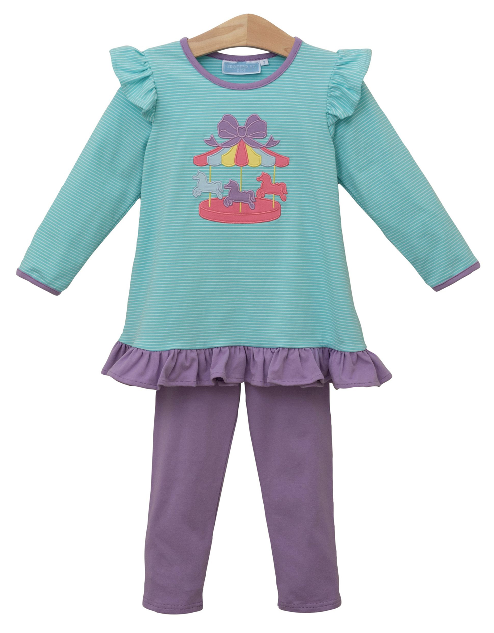 Trotter Street Kids TSF25 Carousel Pant Set