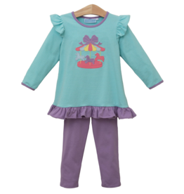 Trotter Street Kids Carousel Pant Set
