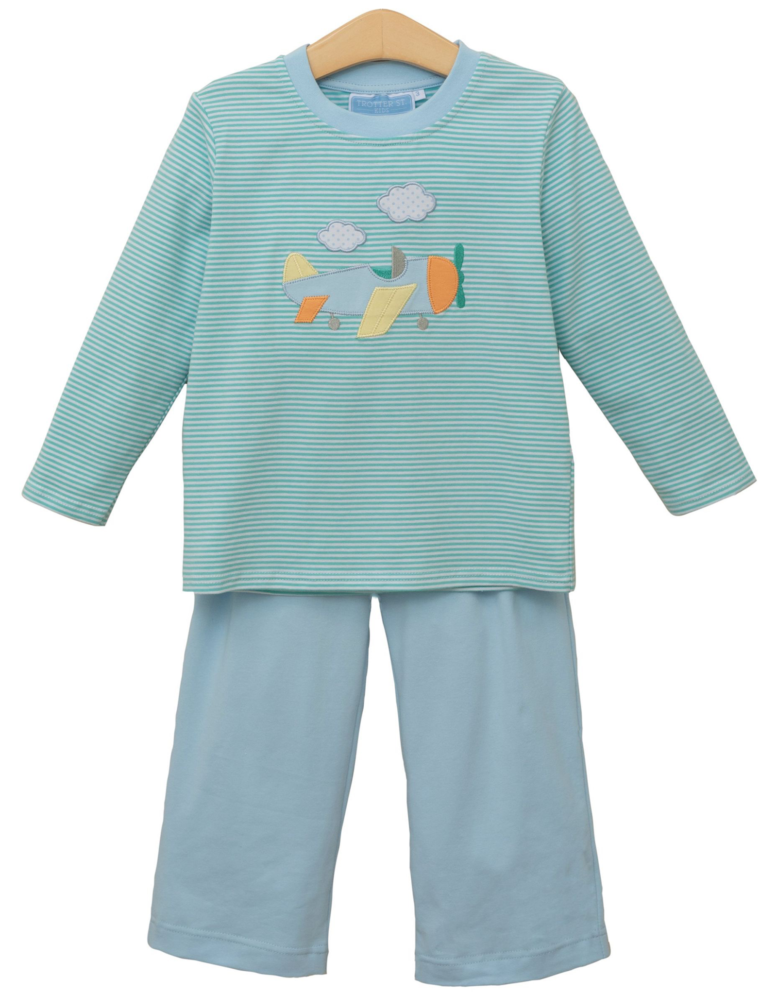 Trotter Street Kids TSF25 Airplane Pant Set
