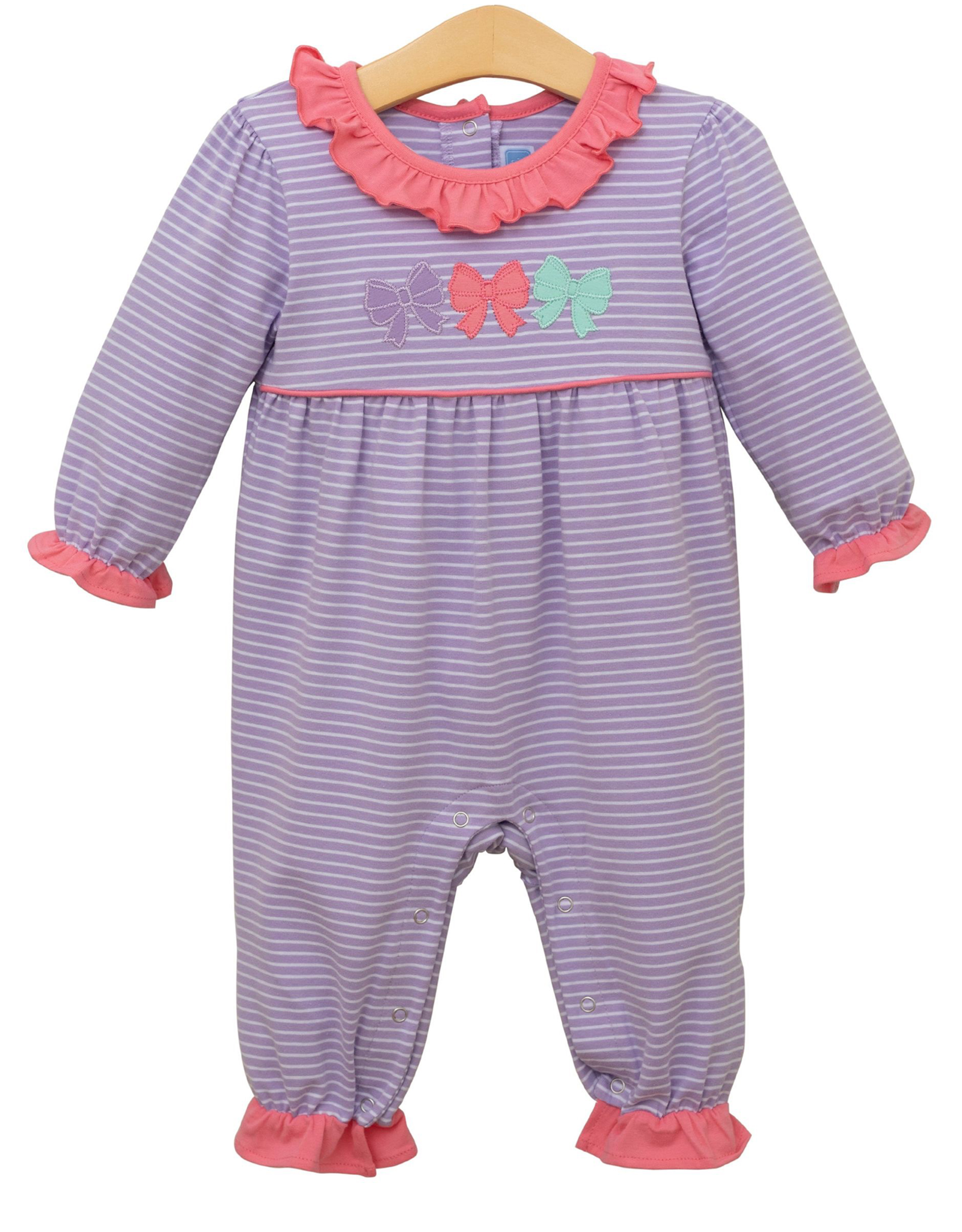 Trotter Street Kids TSF25 Bows Romper