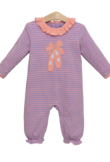 Trotter Street Kids TSF25 Ballet Slipper Romper