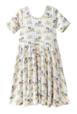 Nola Tawk Mascot Mania Tennessee Twirl Dress