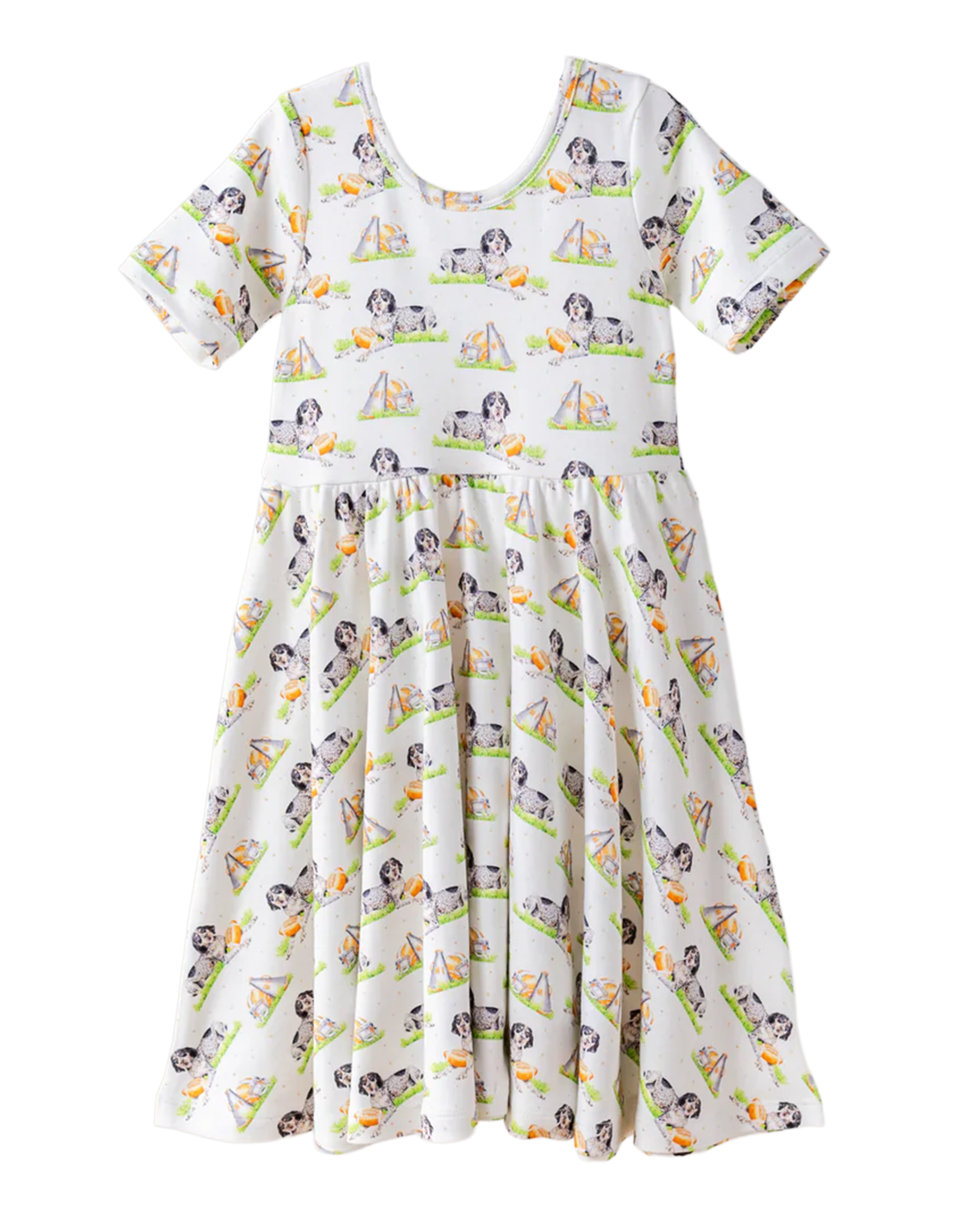 Nola Tawk Mascot Mania Tennessee Twirl Dress