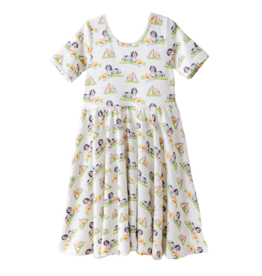 Nola Tawk Mascot Mania Tennessee Twirl Dress