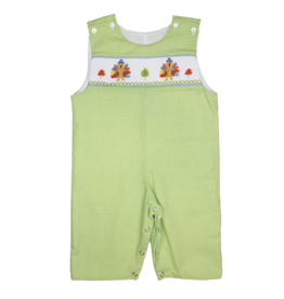 Lulu Bebe Peer Smocked Turkey Longall