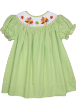 Lulu Bebe LBF25 Emma Smocked Turkey Bishop
