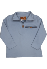 Millie Jay 654 Kingston 1/4 Zip Pullover Blue