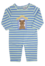 Three Sisters 853 Puppy Applique Romper