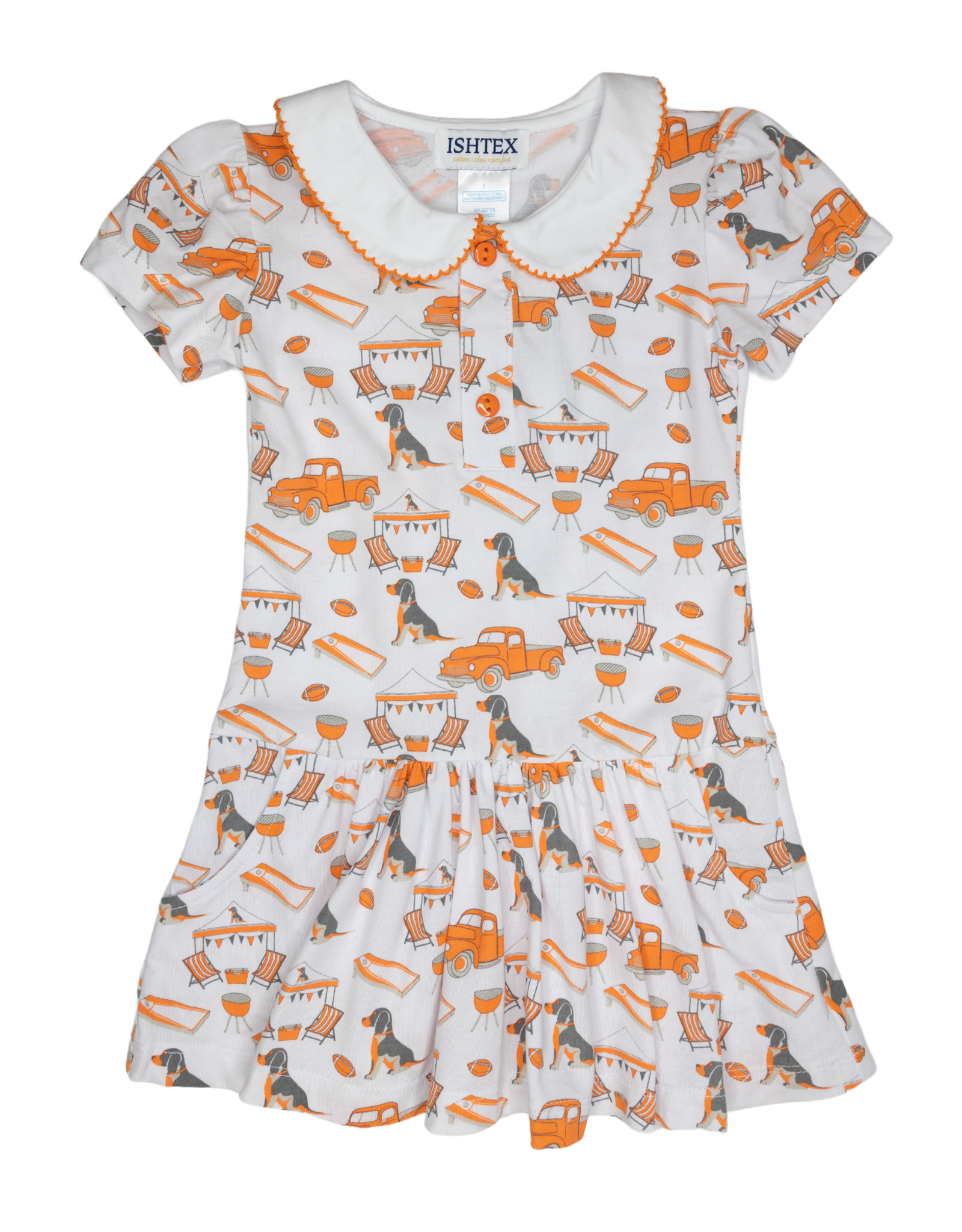Ishtex 5F029 Hound Dog Dress