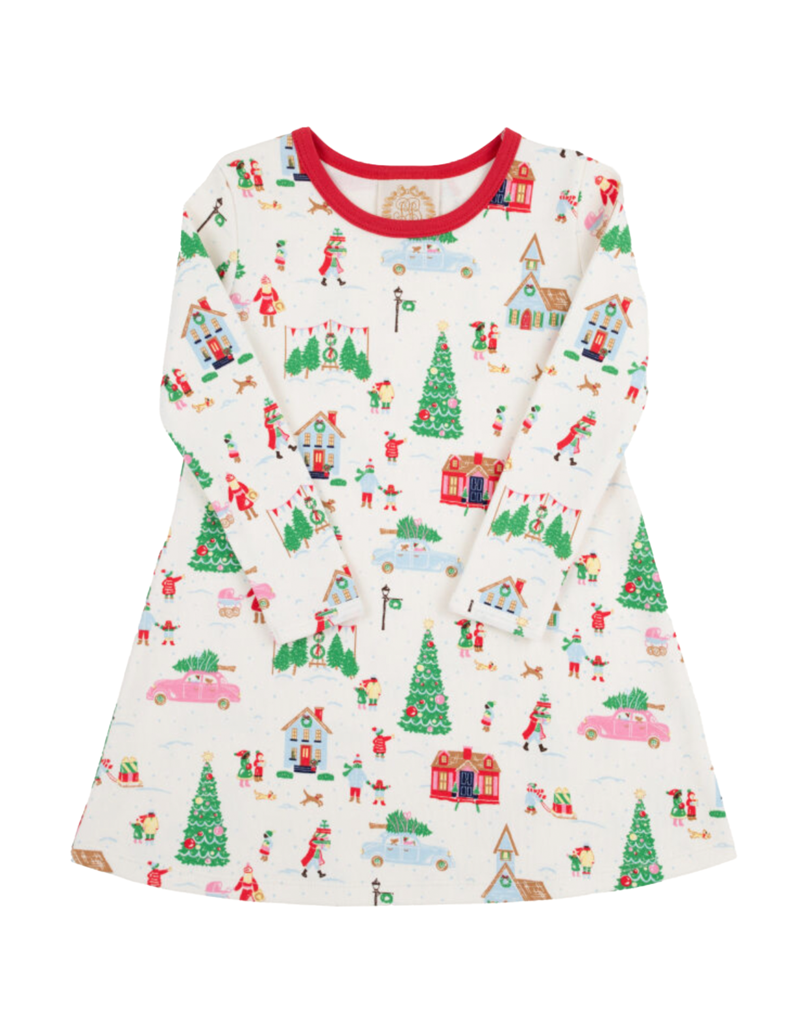 TBBC LS Polly Play Dress Make The Season Bright